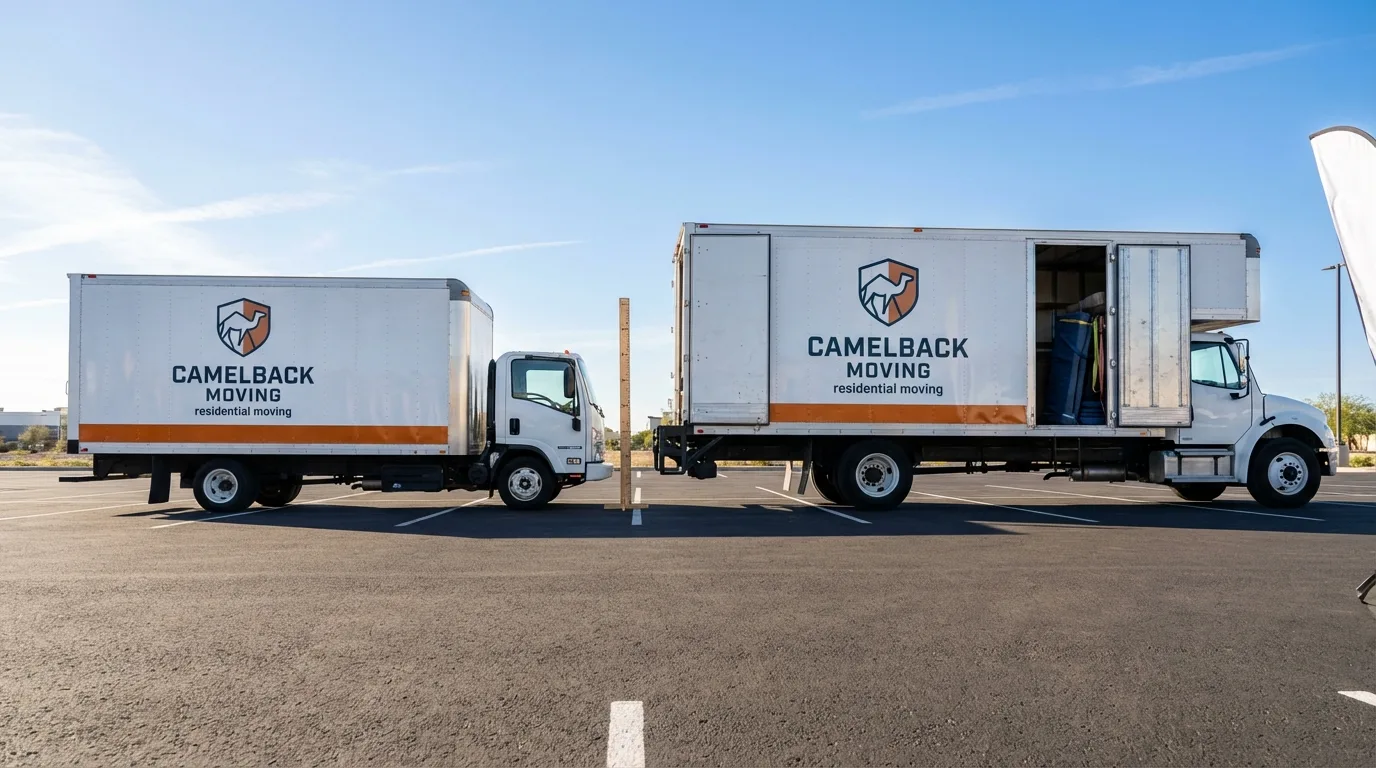 Moving truck size capacity guide in Port Hueneme